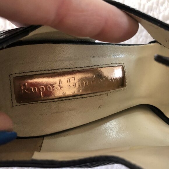 Rupert Sanderson Condor Black Open Side Shoe Boots - Picture 7 of 12